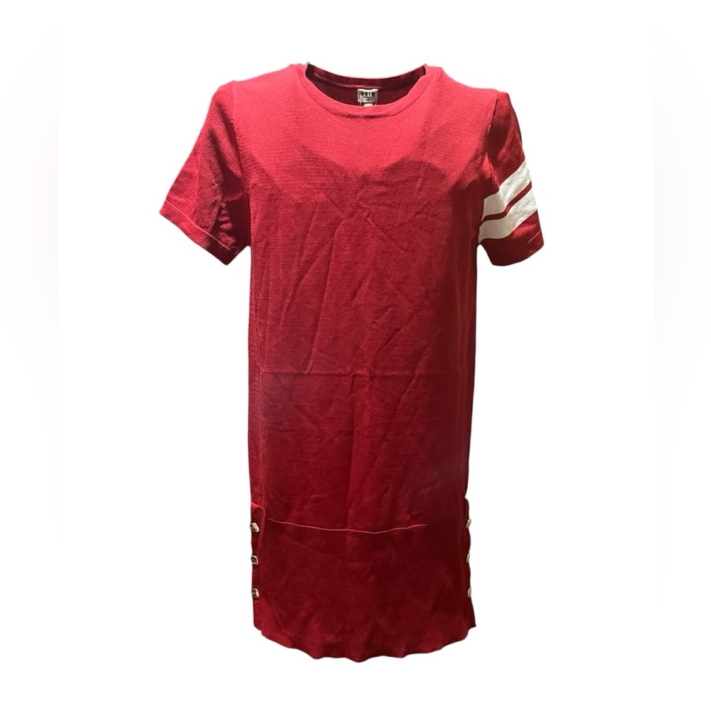 Red uniq mini dress